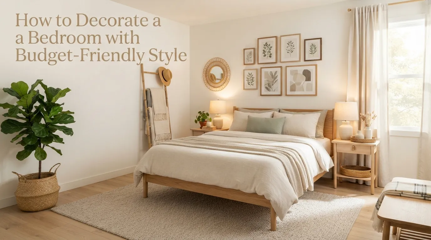 How to Decorate a Bedroom with Budget-Friendly Style