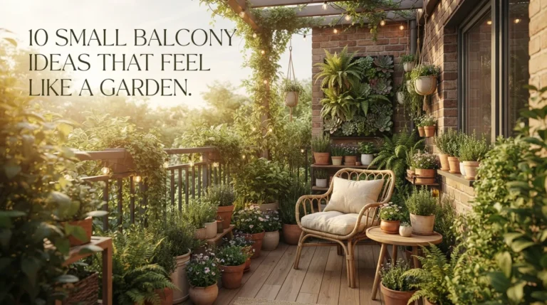 10 Small Balcony Ideas That Feel Like a Garden